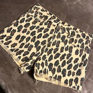 Boutique brand cheetah print shorts! New without tags